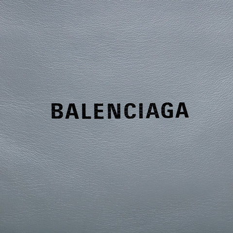 BALENCIAGA Logo Everyday East West Large Tote Tote Bag gray WS22591