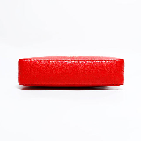 Salvatore Ferragamo Cut-out Leather Mini Shoulder Bag Red WS22594