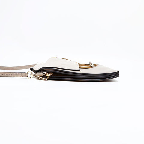 Chloe Faye Suede Leather Shoulder Bag beige WS22595