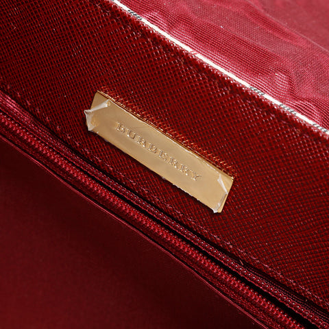 BURBERRY Nova check canvas Shoulder Bag beige WS22596