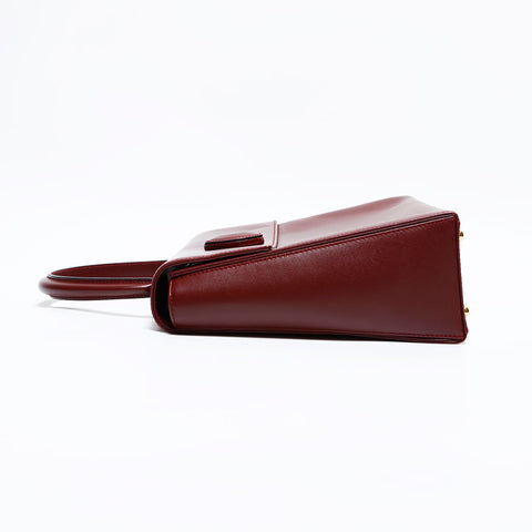 カルティエ CARTIER マスト ドゥ レザー ハンドバッグ レッド WS22602