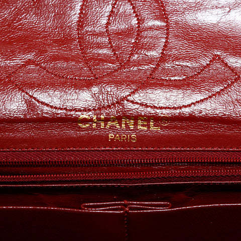 CHANEL Lambskin Paris Exclusive Matelasse Chain Shoulder Bag black WS22604