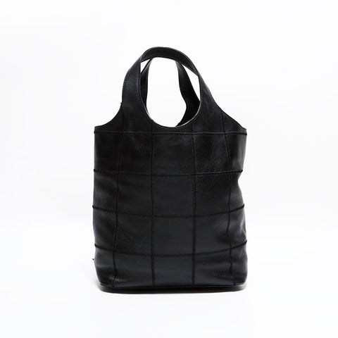 シャネル CHANEL 7番台 2002-2003 チョコバー タッセル ハンドバッグ ブラック WS22606