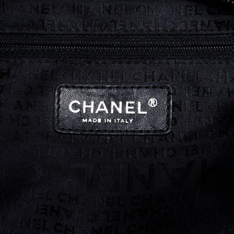 シャネル CHANEL 10番台 2005-2006 マテラッセ スタッズ チェーン ショルダーバッグ ブラック WS22607