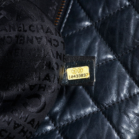 シャネル CHANEL 10番台 2005-2006 マテラッセ スタッズ チェーン ショルダーバッグ ブラック WS22607