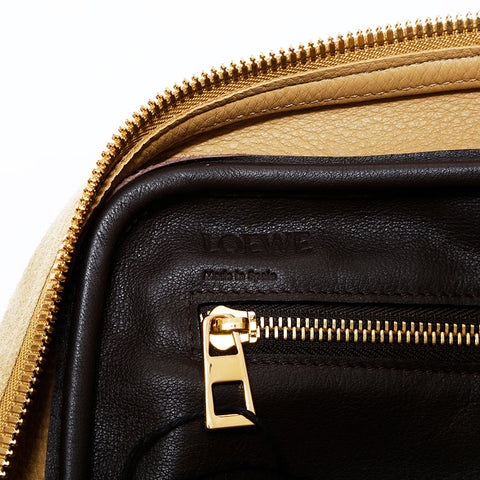ロエベ LOEWE アマソナ 28 スエード ショルダーバッグ ベージュ WS22608