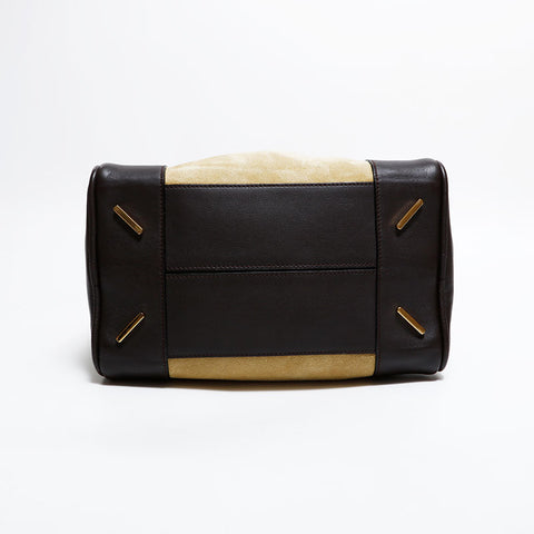 ロエベ LOEWE アマソナ 28 スエード ショルダーバッグ ベージュ WS22608