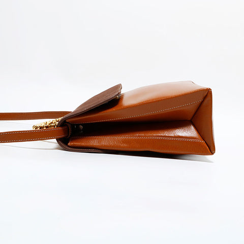 ロエベ LOEWE ベラスケス レザー 2way ショルダーバッグ ブラウン WS22613