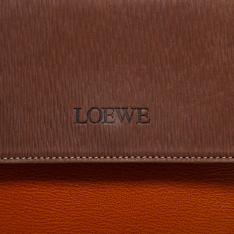 ロエベ LOEWE ベラスケス レザー 2way ショルダーバッグ ブラウン WS22613