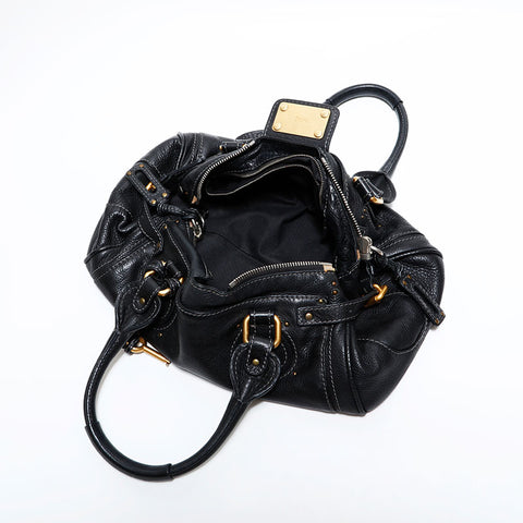 クロエ Chloe レザー パディントン ショルダーバッグ ブラック WS22614