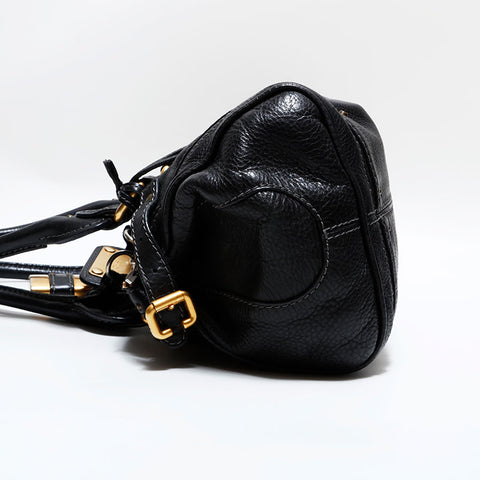 クロエ Chloe レザー パディントン ショルダーバッグ ブラック WS22614