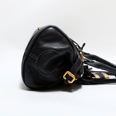 クロエ Chloe レザー パディントン ショルダーバッグ ブラック WS22614