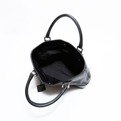 ロエベ LOEWE アマソナ レザー ハンドバッグ ブラック WS22617