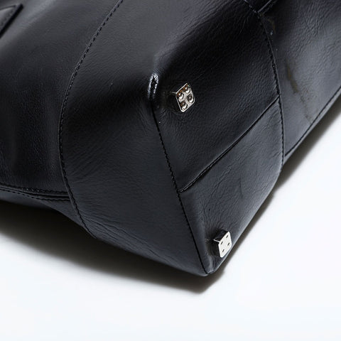 ロエベ LOEWE アマソナ レザー ハンドバッグ ブラック WS22617