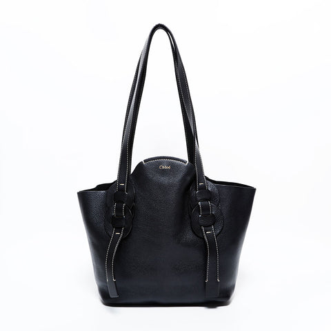 クロエ Chloe レザー ダリル スモール ショルダーバッグ ブラック WS22621