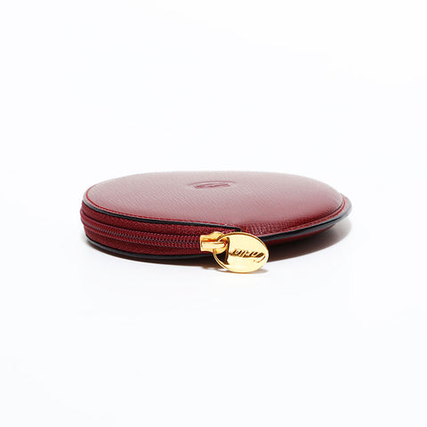 カルティエ CARTIER ポーチ ミニ マストドゥ レザー コインケース レッド WS22623