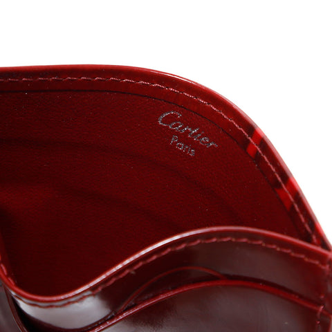 カルティエ CARTIER ハッピーバースデー カードケース レッド WS22624