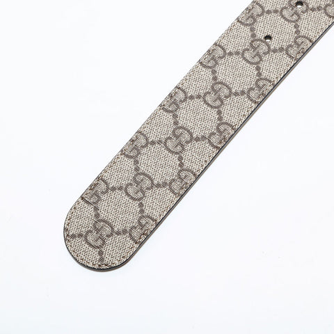 グッチ GUCCI GG スプリーム レッド ダブルG GG マーモント リバーシブル ベルト ブラウン WS22629