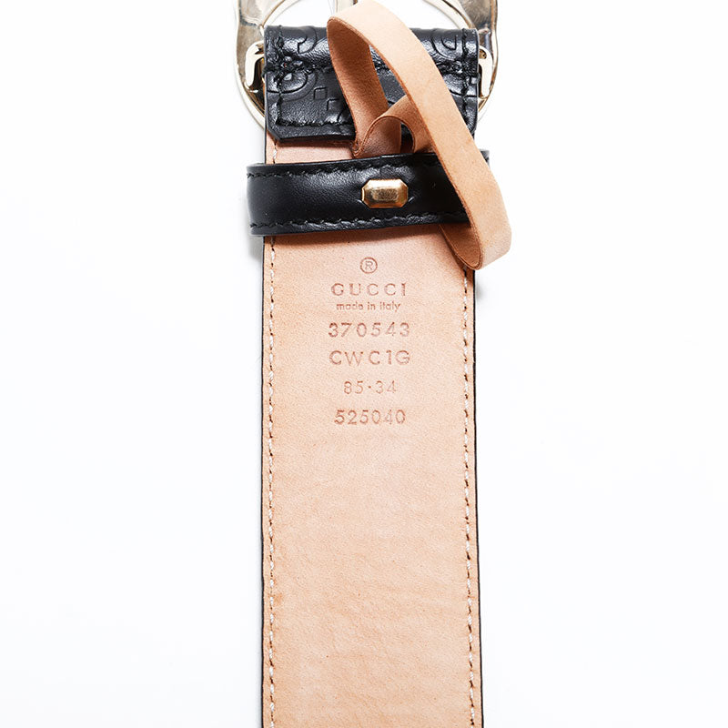 グッチ GUCCI Size:85/34 GG シマ インターロッキング ベルト