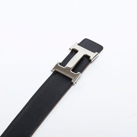 エルメス HERMES コンスタンス シルバー Size:70 F 2002年製 ベルト ブラック WS22634
