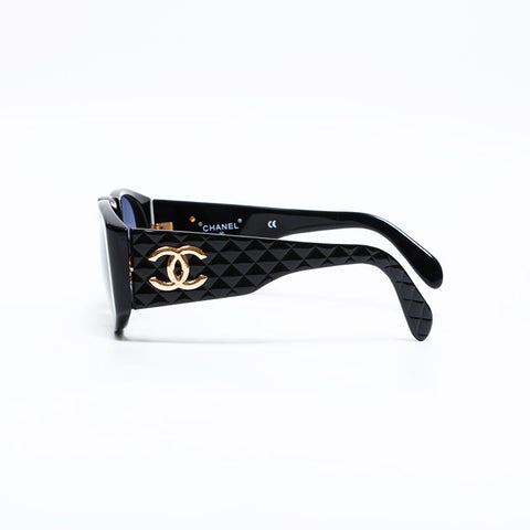シャネル CHANEL マテラッセ ココマーク サングラス ブラック WS22636