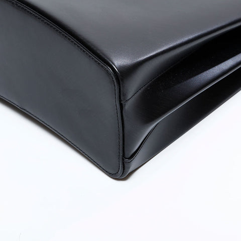 カルティエ CARTIER レザー トリニティ ハンドバッグ ブラック WS22637