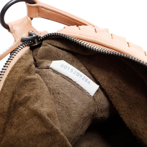 ボッテガヴェネタ BOTTEGAVENETA イントレチャート ショルダーバッグ ベージュ WS22638