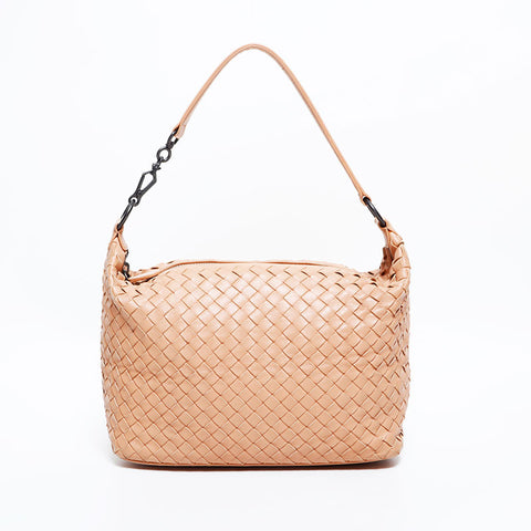 ボッテガヴェネタ BOTTEGAVENETA イントレチャート ショルダーバッグ ベージュ WS22638