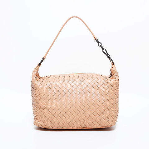 ボッテガヴェネタ BOTTEGAVENETA イントレチャート ショルダーバッグ ベージュ WS22638