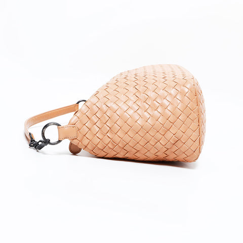 ボッテガヴェネタ BOTTEGAVENETA イントレチャート ショルダーバッグ ベージュ WS22638