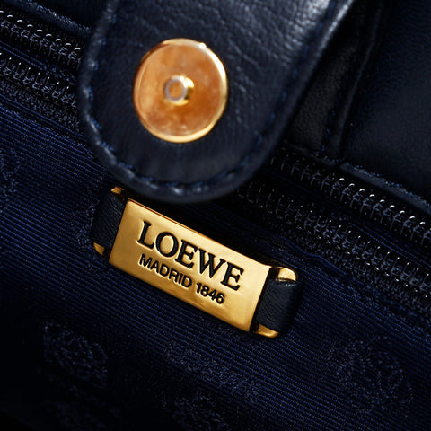 ƒ�ƒGƒx LOEWE ƒŒƒU�[ ƒAƒiƒOƒ‰ƒ€ ƒnƒ“ƒhƒoƒbƒO ƒlƒCƒr�[ WS22639