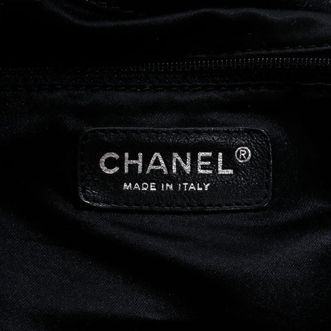 シャネル CHANEL レザー ココカバス チェーン  トートバッグ ブラック WS22641