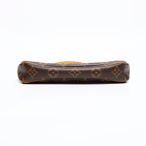 ルイ・ヴィトン LOUIS VUITTON 2008年製 モノグラム ペルフォ ポシェット アクセソワール ショルダーバッグ ブラウン WS22646