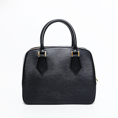 LOUIS VUITTON 1998 EpiSablon Handbag black WS22648