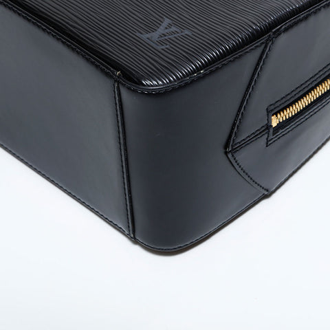LOUIS VUITTON 1998 EpiSablon Handbag black WS22648