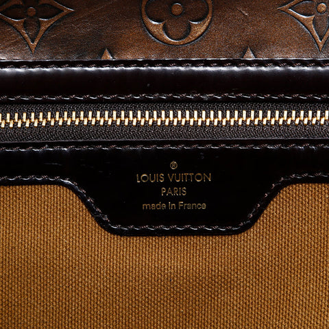 ルイ・ヴィトン LOUIS VUITTON 2007年製 モノグラムブロンズ セルジャンPM ショルダーバッグ ブラウン WS22649