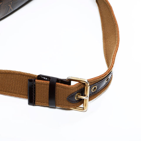 ルイ・ヴィトン LOUIS VUITTON 2007年製 モノグラムブロンズ セルジャンPM ショルダーバッグ ブラウン WS22649