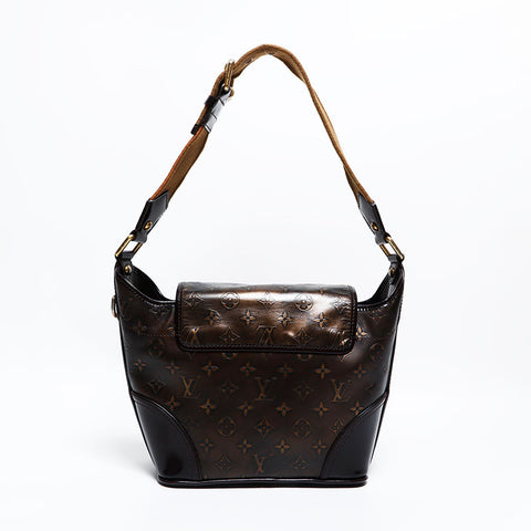 ルイ・ヴィトン LOUIS VUITTON 2007年製 モノグラムブロンズ セルジャンPM ショルダーバッグ ブラウン WS22649