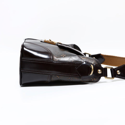 ルイ・ヴィトン LOUIS VUITTON 2007年製 モノグラムブロンズ セルジャンPM ショルダーバッグ ブラウン WS22649