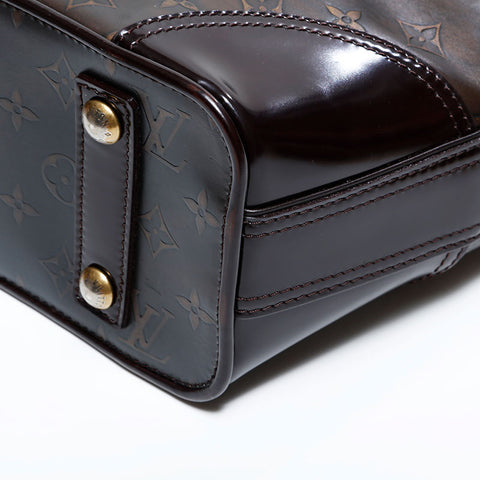 ルイ・ヴィトン LOUIS VUITTON 2007年製 モノグラムブロンズ セルジャンPM ショルダーバッグ ブラウン WS22649