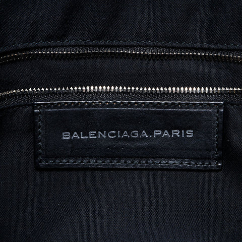 バレンシアガ BALENCIAGA レザー 2way ブリーフケース ビジネスバッグ ハンドバッグ ブラック WS22650