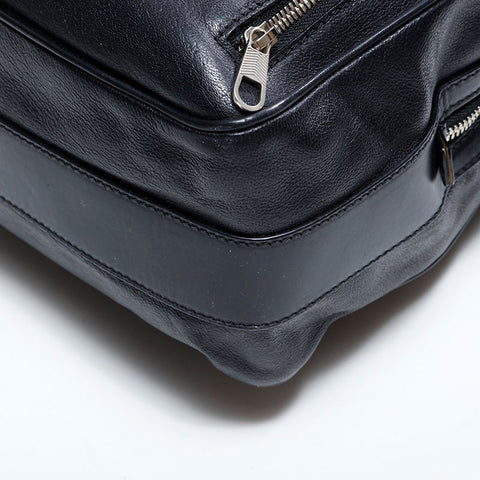 バレンシアガ BALENCIAGA レザー 2way ブリーフケース ビジネスバッグ ハンドバッグ ブラック WS22650