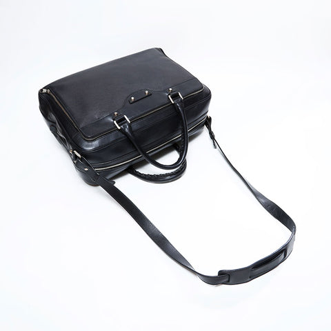 バレンシアガ BALENCIAGA レザー 2way ブリーフケース ビジネスバッグ ハンドバッグ ブラック WS22650