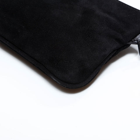 フェンディ FENDI スエード マンマ バケット ショルダーバッグ ブラック WS22651