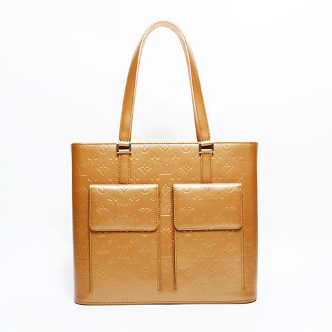 LOUIS VUITTON 2003 Monogram Matte Wilwood Tote Bag gold WS22653