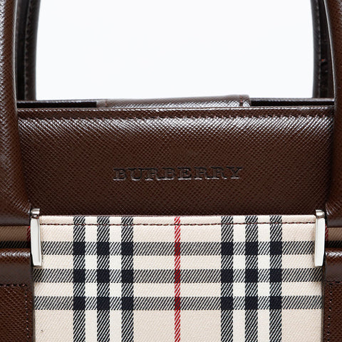 ƒo�[ƒoƒŠ�[ BURBERRY ƒLƒƒƒ“ƒoƒX ƒmƒoƒ`ƒFƒbƒN ƒnƒ“ƒhƒoƒbƒO ƒx�[ƒWƒ… WS22654