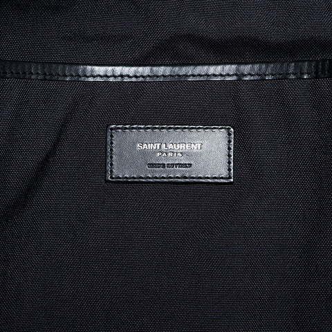 イヴ・サンローラン YVES SAINT LAURENT ナイロン 刺繍 迷彩 カモ リュック・デイパック カーキ WS22655