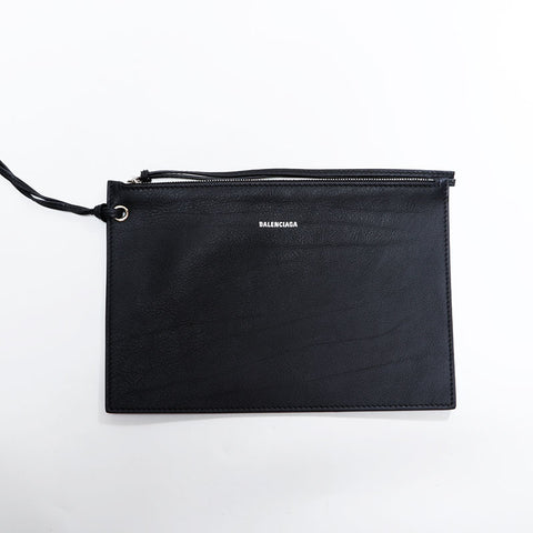 BALENCIAGA Everyday East West Leather Tote Bag beige WS22656