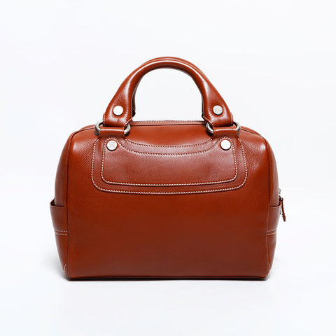 ƒZƒŠ�[ƒk CELINE ƒŒƒU�[ ƒnƒ“ƒhƒoƒbƒO ƒuƒ‰ƒEƒ“ WS22658