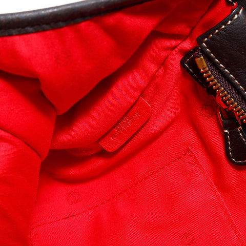 LOEWE Leather Anagram Handbag Brown WS22659